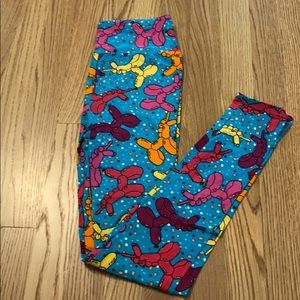 Balloon Animal Unicorns Leggings  ( Lularoe )